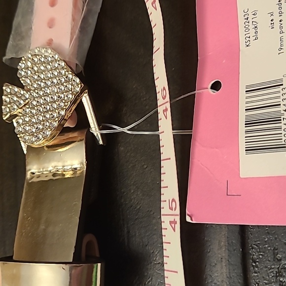NWT KATE SPADE SIZE ♠️ XL METALLIC BELT - Picture 8 of 11